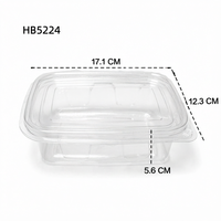 Boîte à gâteau en plastique transparent avec fonction de gaufrage, emballage alimentaire pour le stockage du chocolat et du sucre