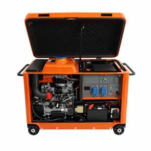 Générateur super silencieux insonorisé de 4,5 kW - Alimentation monophasée et triphasée pour la construction et l'usage domestique - Product Image 2