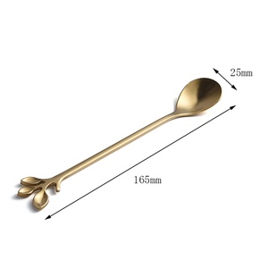 Juego de Cubiertos Dorados para Restaurante y Bodas, Cucharas Plateadas - Product Image 2