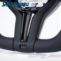 Volant en cuir à fond plat style M pour BMW Série E E81 E82 E87 E88 E90 E91 E92 E93 E84 Livraison rapide Nouvelle mise à niveau