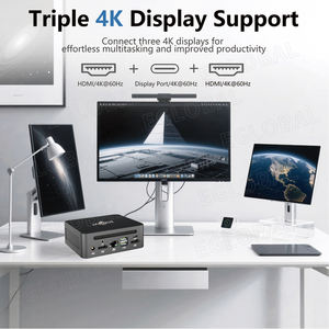 Yeni Intel Core I5-12450H 16GB DDR4 RAM 1TB M.<span class=keywords><strong>2</strong></span> SSD Octa çekirdek oyun PC üçlü 4K ekran USB 3.<span class=keywords><strong>2</strong></span> Wi-Fi 6 Win11Mini destekler - Product Image 5