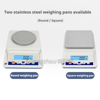 Balance numérique WEIAI 0.01g /0.1g Balance de précision pour bijoux alimentaires 1kg/2kg/3kg/5kg Balance analytique de laboratoire électronique