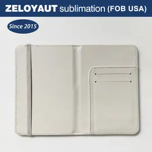 ZELOYAUT Sublimation Wholesales Customized Personal High Quality Useful PU Passport Covers 2024 Travel Hot Sale Promotion Gifts