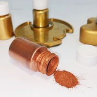 Pigments de poudre métallique CNMI pour poudre de pigments métalliques de colorant de résine époxy pour la peinture dorée et argentée