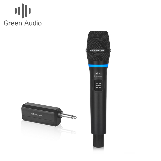 GAW-018A Wireless Handheld Microphone UHF Dynamic Mic for Karaoke Party, Live Streaming Rechargeable