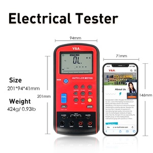VA520 Analógico Digital Bar <span class=keywords><strong>LCR</strong></span> Ponte Multímetro Portátil 0,3% Precisão para L C ACR DCR D Q Teste com calibração ESR - Product Image 3