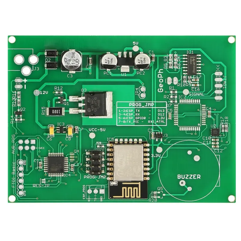 Aluminium Blue teeth Receiver Audio verstärker CD-Player Lautsprecher PCB Assembled Circuit Board Assembly In Shenzhen PCBA