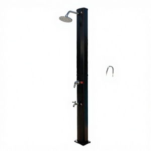 <span class=keywords><strong>Douche</strong></span> <span class=keywords><strong>solaire</strong></span> octogonale en PVC de 35 L <span class=keywords><strong>avec</strong></span> rinçage des pieds |   <span class=keywords><strong>Douche</strong></span> extérieure pour utilisation au bord de la piscine |   Aucune électricité requise - Product Image 4