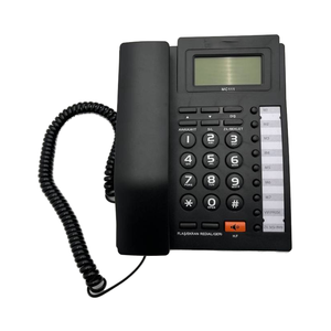 Chất lượng cao KX-TS7530CN đ<span class=keywords><strong>a</strong></span> chức năng điện thoại văn phòng CID LCD với ID Caller Điện thoại cố định với bộ nhớ các tính năng - Product Image 1