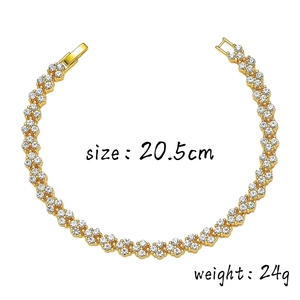 2026 Hot Selling Small <b>Love</b> Heart Chain <b>Bracelet</b> Hiphop Style Alloy Gold Silver Plated Men's <b>Bracelet</b> Fashion Jewelry Wholesale - Product Image 4