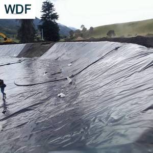 Hot bán 0.5mm 0.75mm 1mm EVA <span class=keywords><strong>HDPE</strong></span> LLDPE geomembrane cá Pond Liner cho Philippines - Product Image 6