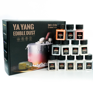 مسحوق تلوين نباتي لامع ولامع صالح للأكل والغبار من الدرجة الغذائية لتزيين الكيك لتزيين الماكرون - Product Image 2