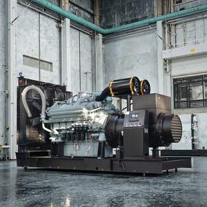 Nhật Bản ban đầu Mitsubishi Máy phát điện 750kw Nhật Bản được thực hiện S12H-PTA không chổi than 750 kW Máy phát điện diesel - Product Image 1