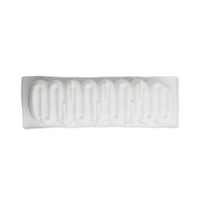 Darklight Silicone Bake Mold Long Strip Finger Biscuit Oven Cake Mould Bakeware Fingers <b>Puff</b> Ice Cube Tray Customizable Size - Product Image 1