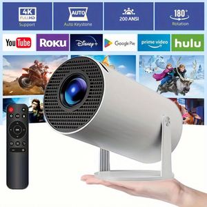 Proyector Portátil con Enfoque Automático HD 1080P 4K Android 11 Smart Cinema WIFI y Bluetooth de Alta Definición - Product Image 2