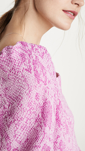 Offre Spéciale d'été à manches courtes imprimé peau de serpent rose personnalisé manches bouffantes dames <span class=keywords><strong>chemisier</strong></span> - Product Image 6