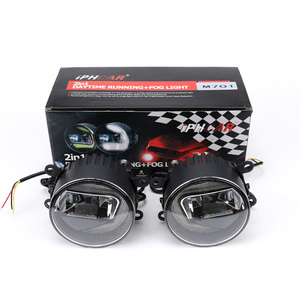 IPHCAR M701 90MM LED <span class=keywords><strong>fendinebbia</strong></span> Retrofit fai da te auto universale 3.5 pollici 12V 22W <span class=keywords><strong>Angel</strong></span> <span class=keywords><strong>Eyes</strong></span> LED <span class=keywords><strong>fendinebbia</strong></span> per auto - Product Image 2