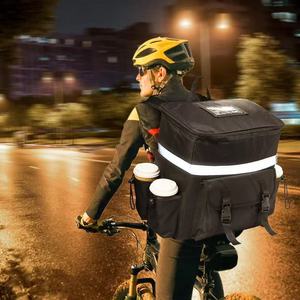 Mochila térmica reutilizable BYG para entrega de pizza, con aislamiento, de tela Oxford, con portavasos, para <span class=keywords><strong>Uber</strong></span> Eats, camping, playa, Doordash - Product Image 6