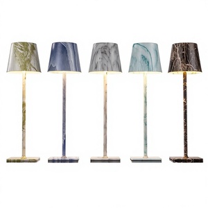 Nouvelle <span class=keywords><strong>lampe</strong></span> de table de chevet à commande tactile alimentée par batterie de style chinois pour chambre à coucher, extérieur et restaurant - Product Image 5