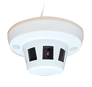 Caméra IP de type détecteur de fumée 5MP POE pour intérieur, détection de mouvement humain, conversation bidirectionnelle, prise en charge de la carte SD jusqu'à 512 Go, visualisation à distance P2P - Product Image 1