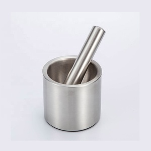 multi-function cylindrical grinder pestle and mortar for garlic - Product Image 5