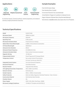 SCIENTZ-IIDM Instrumento <span class=keywords><strong>de</strong></span> Extracción Ultrasónica por Microondas, Procesador <span class=keywords><strong>de</strong></span> 20khz 25khz, Equipo <span class=keywords><strong>de</strong></span> <span class=keywords><strong>Laboratorio</strong></span> Químico para Escuelas - Product Image 4