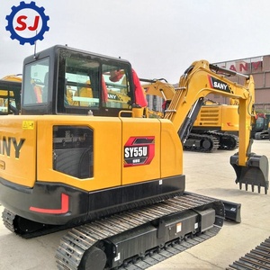 Miniexcavadora SANY SY55U Usada |   Excavadora de cadenas de 5.5 toneladas |   Excavadora Kubota Zero Tail en Venta - Product Image 4