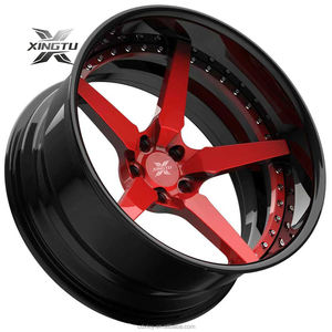 XINGTU 2-teilige Geschmiedete Rennwagenfelgen 5x114.3 5x120 5x112 4x100 5x114.3 Tiefbettfelgen Maßgefertigte Geschmiedete Alufelgen für BMW Audi - Product Image 4