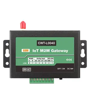 CWT-L M2M إنترنت الأشياء Modbus Rs485 جي إس إم جي بي آر إس الجيل الثالث 3g 4g Rtu Dtu مودم