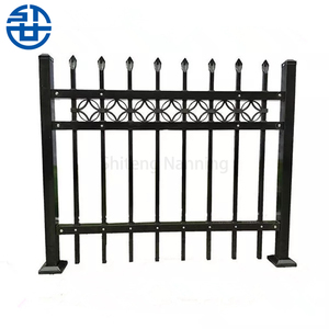 Kẽm thép hàng rào các nhà sản xuất sắt nghệ thuật biệt thự cộng đồng hàng rào nhà máy sân an toàn hàng rào vườn lan can kim loại hộ Lan Tôn sóng thép - Product Image 2