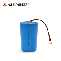 Prix de gros lithium ion icr18650 2S 7.4v 2600mah batterie li-ion avec certification un38.3 pour talkie-walkie