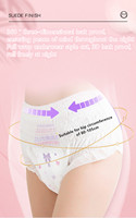 Pantalon de maternité à haute absorption super doux pour femmes, sous-vêtements féminins post-partum pour femmes