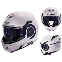Casque Intégral de Moto LS2 FF906 Original Solid 6K Fibre de Carbone Double Visière Hommes avec Boîte d'Origine