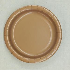 DAMAI <b>Disposable</b> Tableware Set Solid Printing Gold Paper Plates Cups Napkins <b>Straws</b> Sustainable Round Shape for Parties - Product Image 4