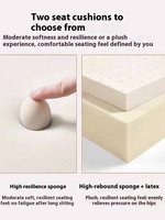 Sofá Moderno Minimalista de Tela para Sala de Estar, Económico, para Apartamentos Pequeños, Resistente a Arañazos de Gatos, Lavable, con Esponja Tecnológica