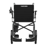 Fauteuil roulant électrique pliable en alliage d'aluminium léger, tout-terrain, anti-basculement, à roues rétractables, pour personnes âgées - Vente chaude