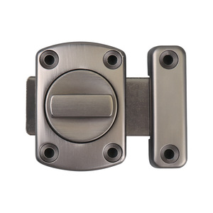 Verrou de porte rotatif Heavenly Stream en alliage de zinc, robuste, sans perçage, pour les serrures de portes de salle de bain et de chambre - Product Image 5
