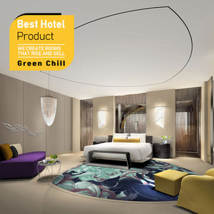 Ensembles de meubles de chambre à coucher d'hôtel 5 étoiles de luxe en bois moderne personnalisés avec service clé en main sur mesure pour les stations balnéaires et les villas - Product Image 1