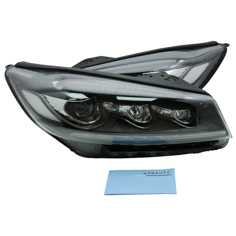 Галогенная светодиодная правая фара WINAUTO для KIA SORENTO 2015-2019 OEM 92102-C6 Подлинная (Подходит для: 2019 Kia Sorento)