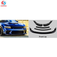 Body Kit HONGHANG untuk Dodge Charger 2015-2021, Lip Depan, Side Skirt, Diffuser Belakang, OEM Pabrik, Grosir
