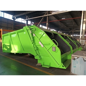 Camion à ordures compacteur de 6 tonnes, carrosserie personnalisée, camion à ordures compacteur de 7 m3 - Product Image 4