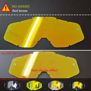 Lentes <span class=keywords><strong>de</strong></span> Repuesto para Gafas <span class=keywords><strong>de</strong></span> <span class=keywords><strong>Ciclismo</strong></span> Antivaho, Lentes Deportivas HD, Ligeras, Reemplazables, para Uso Casual al Aire Libre - Product Image 5