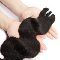 Extensions de cheveux humains indiens bruts, ondulés, non traités, cuticules alignées, qualité salon