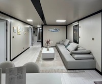 Precios Increíbles, Casa Prefabricada Tipo Contenedor, Diseño Moderno Desmontable, Resistente al Viento, para Vivienda Residencial