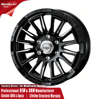 Jantes en alliage forgé Weds Adventure McCOYS RV-5, 16-18 pouces, 6x139.7 pour Toyota Hiace 200, RegiusAce, Caravan, Delica D5, Prado