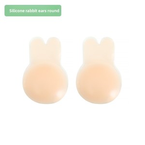 Approvisionnement direct usine : Soutien-gorge push-up sexy en silicone à oreilles de lapin, avec dentelle, rembourrage en éponge, respirant, invisible et anti-transparence, effet liftant - Product Image 6