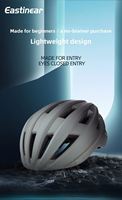 Nouveau casque de vélo de route à dégradé de couleurs, doublure absorbant la transpiration confortable, moulage intégré, casque de cyclisme pour hommes et femmes adultes