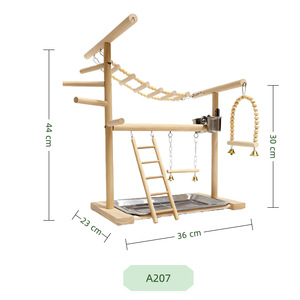 Domestic <strong>Parrots</strong> Bird <strong>Toys</strong> Cage Interior Decoration Sleeping Nests Platform Stand Assembly Xuanfeng <strong>Parrot</strong> Bird Supplies - Product Image 5