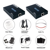 4K HDMI HDBaseT Extender atas Cat5e/6 Ethernet kabel LAN HDCP 2.2 HDR10 10.2G/bps POE