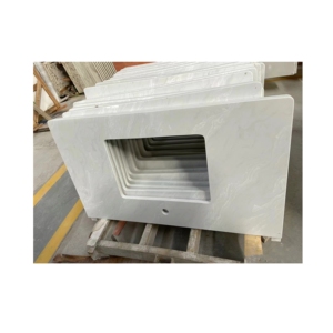 Chất lượng cao nhà máy bán hàng trực tiếp nhân tạo in thạch anh tấm cho nhà bếp và phòng tắm Vanity đầu Countertop - Product Image 6
